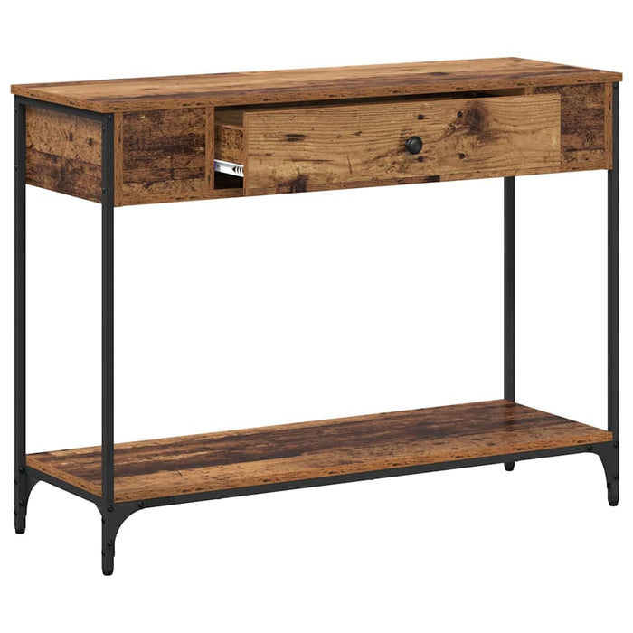 Masă de consolă Lemn vechi 100 x 34.5 x 75 cm Lemn compozit - WALTI WALTI