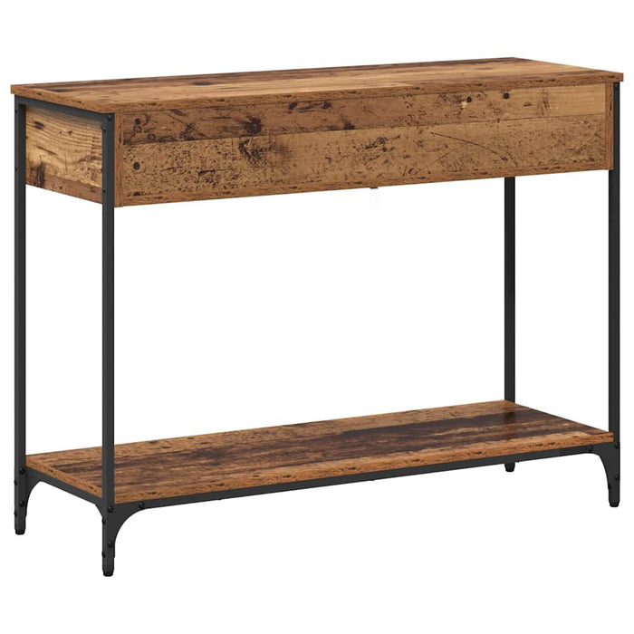 Masă de consolă Lemn vechi 100 x 34.5 x 75 cm Lemn compozit - WALTI WALTI