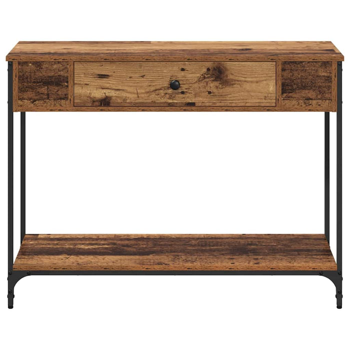 Masă de consolă Lemn vechi 100 x 34.5 x 75 cm Lemn compozit - WALTI WALTI