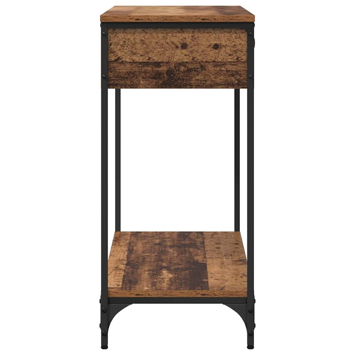 Masă de consolă Lemn vechi 100 x 34.5 x 75 cm Lemn compozit - WALTI WALTI