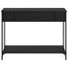 Masă de consolă Stejar negru 100 x 34.5 x 75 cm Lemn compozit - WALTI WALTI