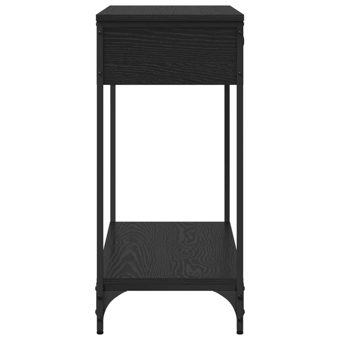 Masă de consolă Stejar negru 100 x 34.5 x 75 cm Lemn compozit - WALTI WALTI