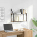 Raft de perete stejar artizanal 60 x 21 x 51 cm Lemn compozit - WALTI WALTI