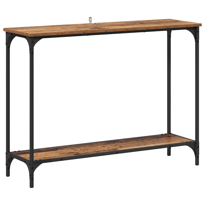 Masă de consolă Lemn vechi 101 x 30.5 x 75 cm Lemn compozit - WALTI WALTI