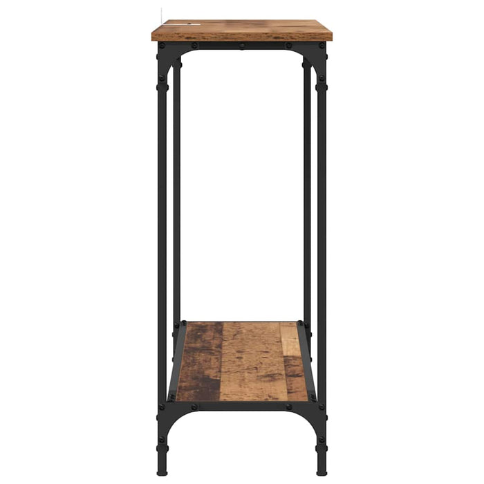 Masă de consolă Lemn vechi 101 x 30.5 x 75 cm Lemn compozit - WALTI WALTI