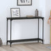 Masă de consolă Stejar negru 101 x 30.5 x 75 cm Lemn compozit - WALTI WALTI