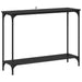 Masă de consolă Stejar negru 101 x 30.5 x 75 cm Lemn compozit - WALTI WALTI
