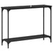 Masă de consolă Stejar negru 101 x 30.5 x 75 cm Lemn compozit - WALTI WALTI