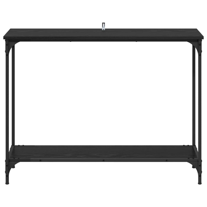 Masă de consolă Stejar negru 101 x 30.5 x 75 cm Lemn compozit - WALTI WALTI