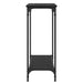 Masă de consolă Stejar negru 101 x 30.5 x 75 cm Lemn compozit - WALTI WALTI