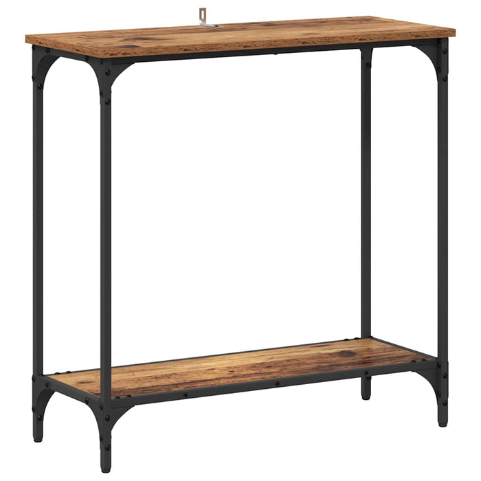 Masă de consolă Lemn vechi 75 x 30.5 x 75 cm Lemn compozit - WALTI WALTI