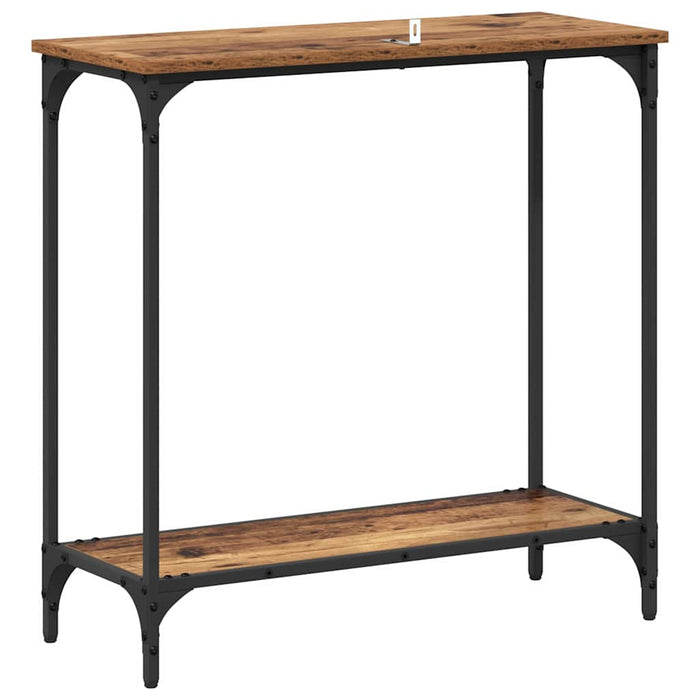 Masă de consolă Lemn vechi 75 x 30.5 x 75 cm Lemn compozit - WALTI WALTI