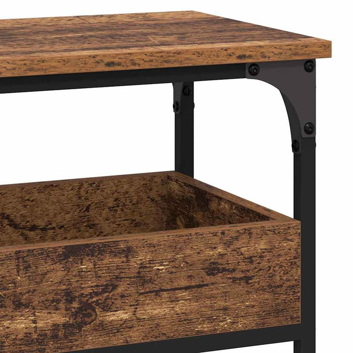 Masă de consolă Lemn vechi 100 x 29 x 75 cm Lemn compozit - WALTI WALTI