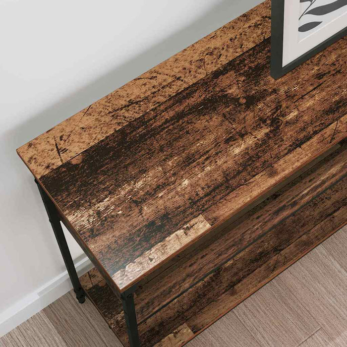 Masă de consolă Lemn vechi 100 x 29 x 75 cm Lemn compozit - WALTI WALTI