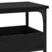 Masă de consolă Stejar negru 100 x 29 x 75 cm Lemn compozit - WALTI WALTI
