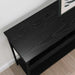 Masă de consolă Stejar negru 100 x 29 x 75 cm Lemn compozit - WALTI WALTI
