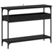 Masă de consolă Stejar negru 100 x 29 x 75 cm Lemn compozit - WALTI WALTI