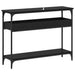 Masă de consolă Stejar negru 100 x 29 x 75 cm Lemn compozit - WALTI WALTI