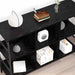 Bufet Stejar Negru 102 x 32 x 73,5 cm - WALTI WALTI