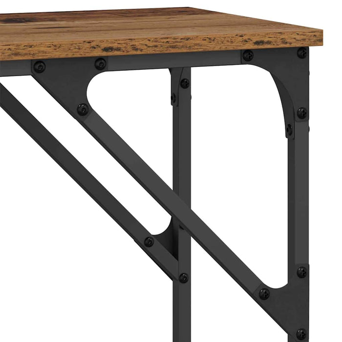 Masă de consolă Lemn Vechi 140 x 29 x 75 cm Lemn prelucrat WALTI