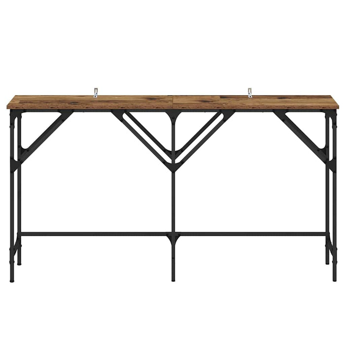 Masă de consolă Lemn Vechi 140 x 29 x 75 cm Lemn prelucrat WALTI