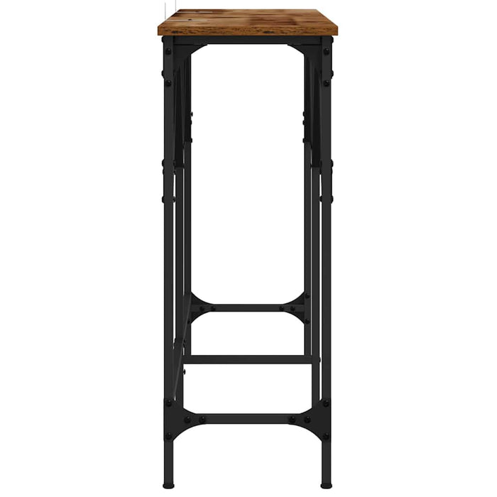 Masă de consolă Lemn Vechi 140 x 29 x 75 cm Lemn prelucrat WALTI