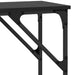 Masă de consolă Stejar Negru 140 x 29 x 75 cm Lemn compozit - WALTI WALTI