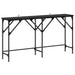 Masă de consolă Stejar Negru 140 x 29 x 75 cm Lemn compozit - WALTI WALTI