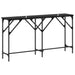 Masă de consolă Stejar Negru 140 x 29 x 75 cm Lemn compozit - WALTI WALTI
