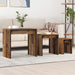 Masă de Cafea cu Tăvi Lăsate 3 pcs Lemn vechi 60 x 35 x 56 cm - WALTI WALTI
