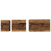 Masă de Cafea cu Tăvi Lăsate 3 pcs Lemn vechi 60 x 35 x 56 cm - WALTI WALTI