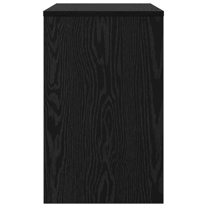Masă de Cafea cu Tăvi Lăsate 3 pcs Stejar negru 60 x 35 x 56 cm - WALTI WALTI