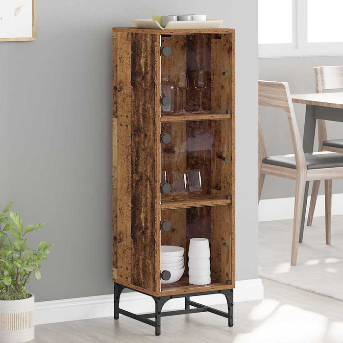 Bufet Lemn vechi 35 x 37 x 117 cm - WALTI WALTI