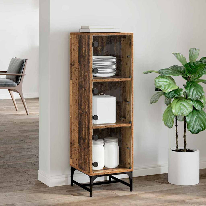 Bufet Lemn vechi 35 x 37 x 117 cm - WALTI WALTI