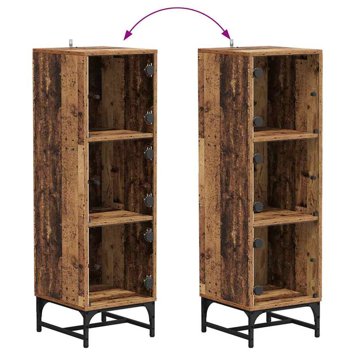 Bufet Lemn vechi 35 x 37 x 117 cm - WALTI WALTI