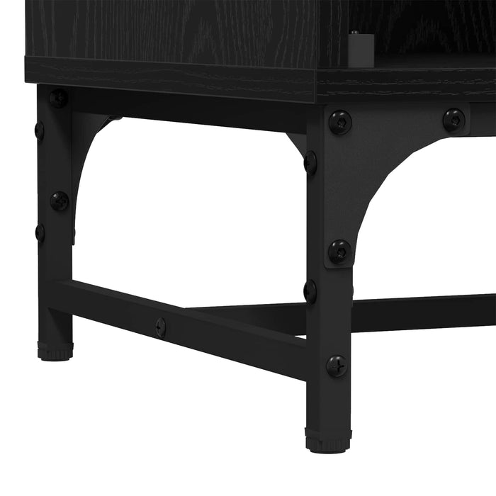 Bufet Stejar Negru 35 x 37 x 117 cm - WALTI WALTI