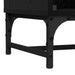 Bufet Stejar Negru 35 x 37 x 117 cm - WALTI WALTI