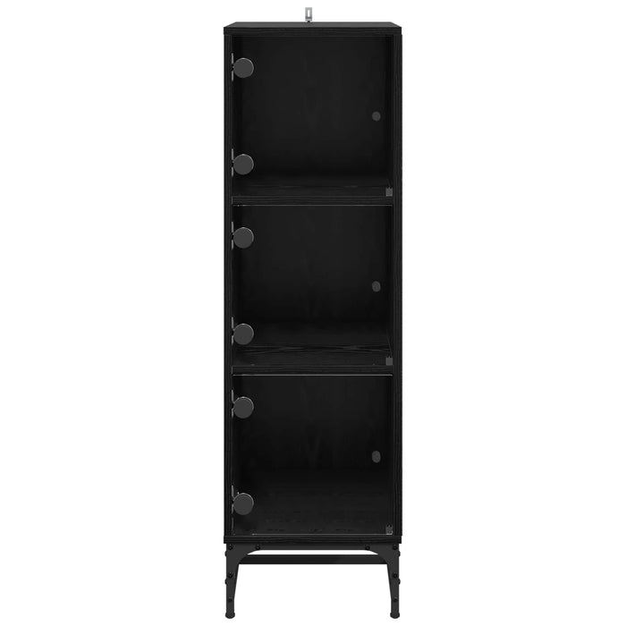 Bufet Stejar Negru 35 x 37 x 117 cm - WALTI WALTI