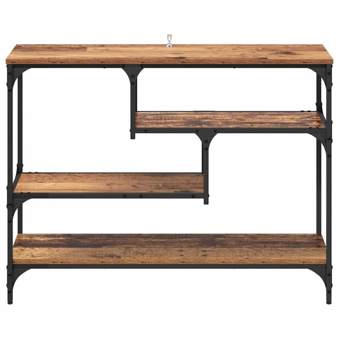 Masă de consolă Lemn vechi 100 x 30 x 75 cm Lemn compozit - WALTI WALTI