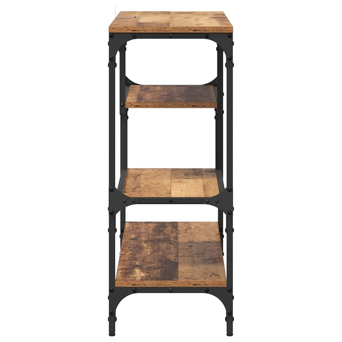 Masă de consolă Lemn vechi 100 x 30 x 75 cm Lemn compozit - WALTI WALTI