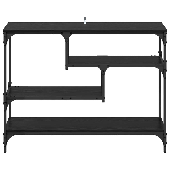 Masă de consolă Stejar Negru 100 x 30 x 75 cm Lemn compozit - WALTI WALTI