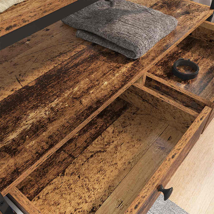 Dulap cu sertar Lemn vechi 89 x 39 x 184.5 cm Lemn compozit - WALTI WALTI