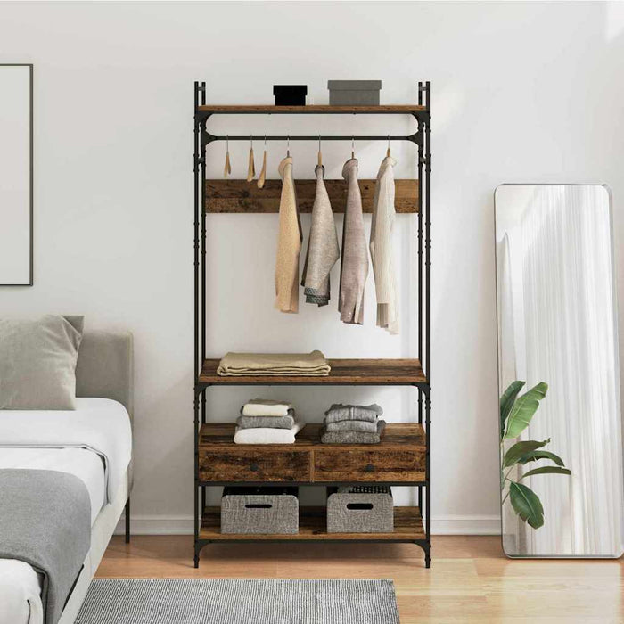 Dulap cu sertar Lemn vechi 89 x 39 x 184.5 cm Lemn compozit - WALTI WALTI