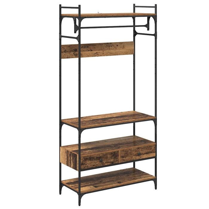 Dulap cu sertar Lemn vechi 89 x 39 x 184.5 cm Lemn compozit - WALTI WALTI
