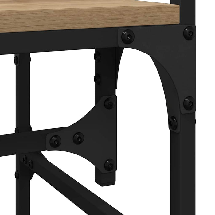 Dulap cu raft stejar artizanal 89 x 39 x 184.5 cm Lemn compozit - WALTI WALTI