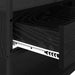Dulap cu sertar Stejar negru 89 x 39 x 184.5 cm Lemn compozit - WALTI WALTI