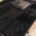 Dulap cu sertar Stejar negru 89 x 39 x 184.5 cm Lemn compozit - WALTI WALTI