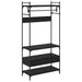 Dulap cu sertar Stejar negru 89 x 39 x 184.5 cm Lemn compozit - WALTI WALTI