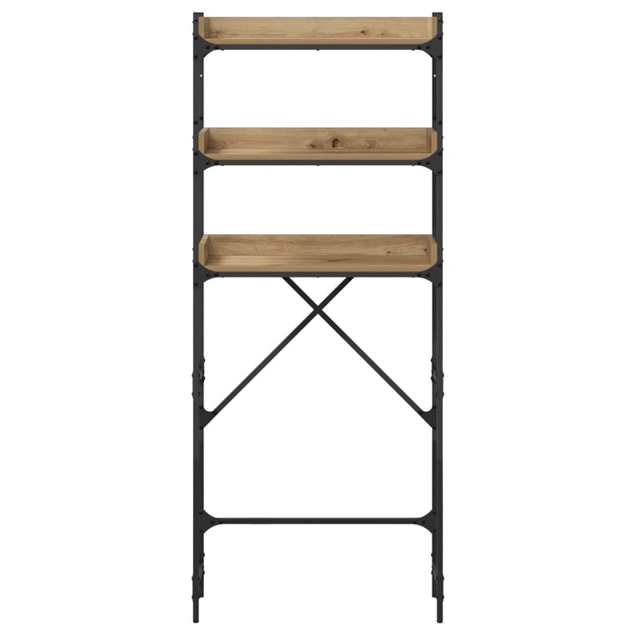 Raft pentru mașină de spălat Stejar Artizanal 67 x 25 x 163 cm WALTI