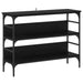 Masă de consolă Stejar negru 100 x 32 x 75 cm Lemn compozit - WALTI WALTI